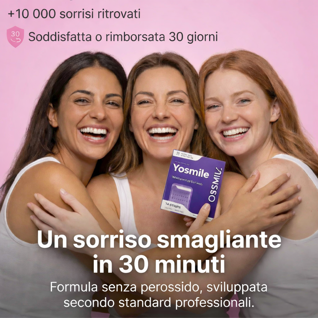 STRISCIE SBIANCANTI YOSMILE